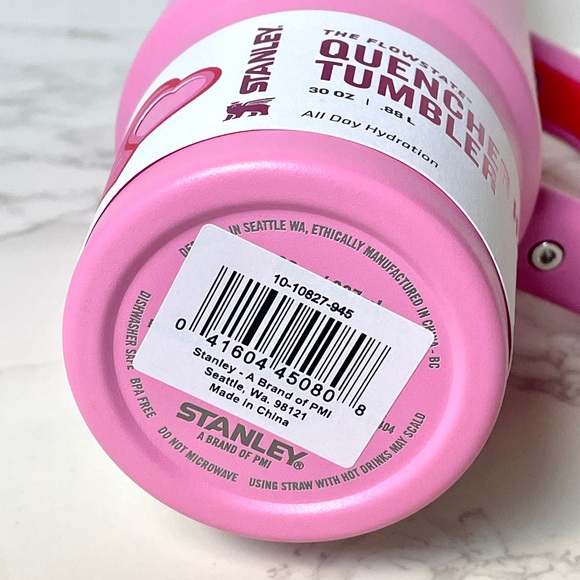 New LIMITED EDITION Stanley Tumbler 30oz Target Valentines Day Pink Sweet Hearts - Picture 10 of 15